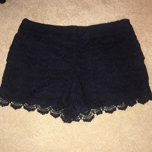 Perfect Lace Side Zip short 💗💖